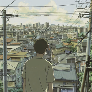 漫画《灵契事务所》封面都市夜景